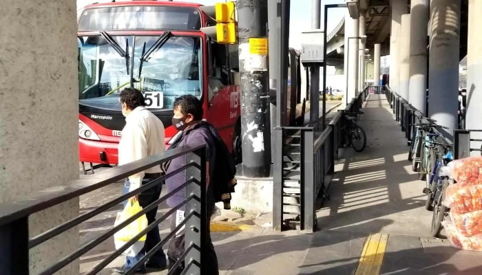 Terminal Del Metrobus Tenayuca Linea 3 -  Autobus - Gustavo A. Madero, Ciudad de México