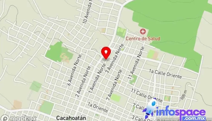 mapa de Terminal Del Transporte Edijal Aparcamiento público en Cacahoatán