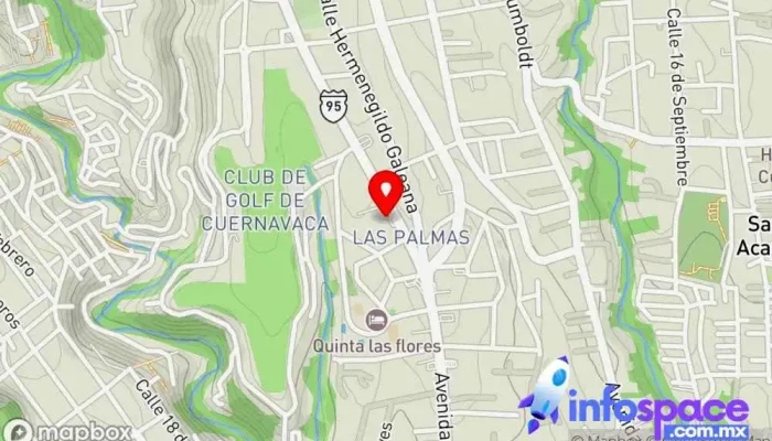 mapa de Terminal Estrella de Oro Cuernavaca Servicio de transporte en Cuernavaca
