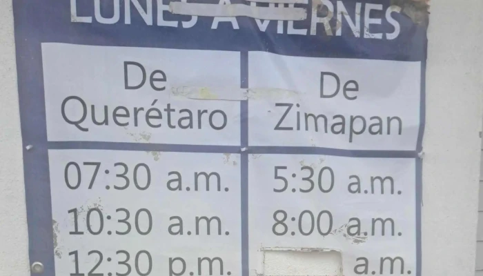 Terminal Flecha Azul - Zimapán