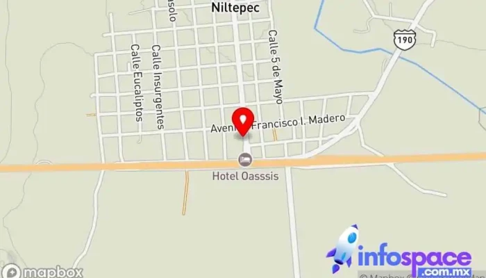mapa de TERMINAL FYPSA Oficinas de empresa en Santiago Niltepec