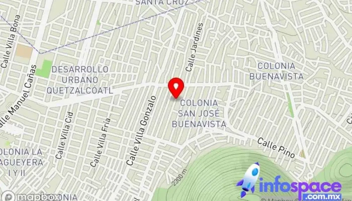 mapa de Terminal Juan Escutia - Ignacio Allende Bus stop en Ciudad de México