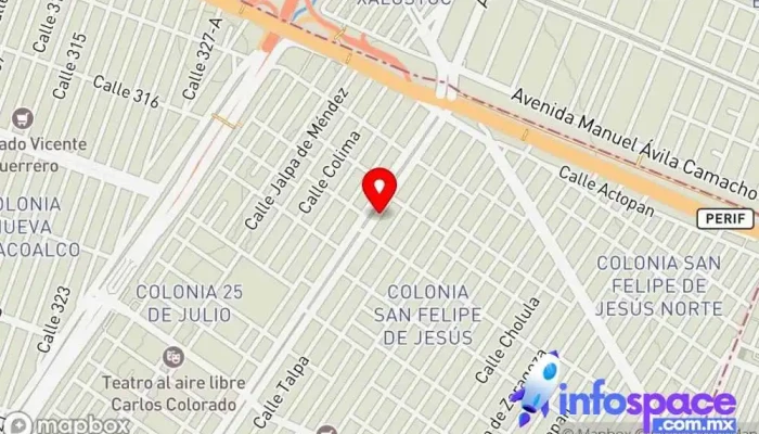 mapa de Terminal León De Los Aldama  en Gustavo A. Madero, Ciudad de México
