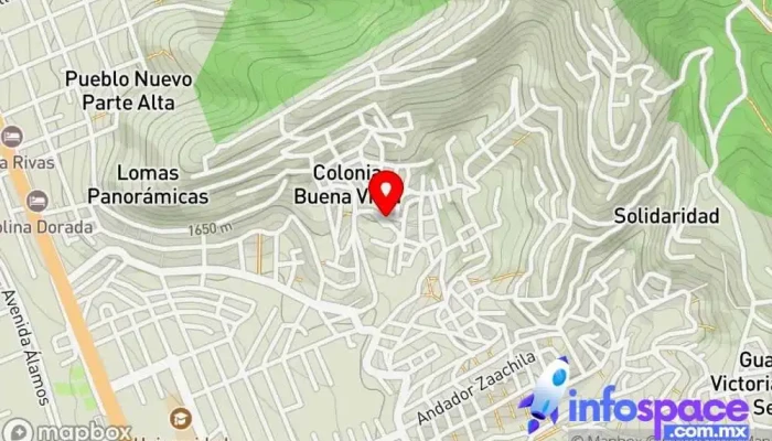 mapa de Terminal manzana L Servicio de transporte en Oaxaca de Juárez