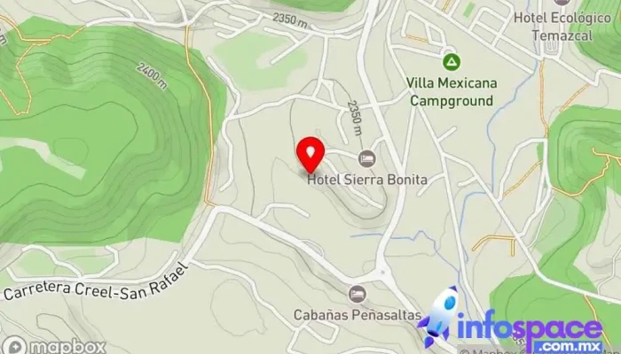 mapa de Terminal  en Creel