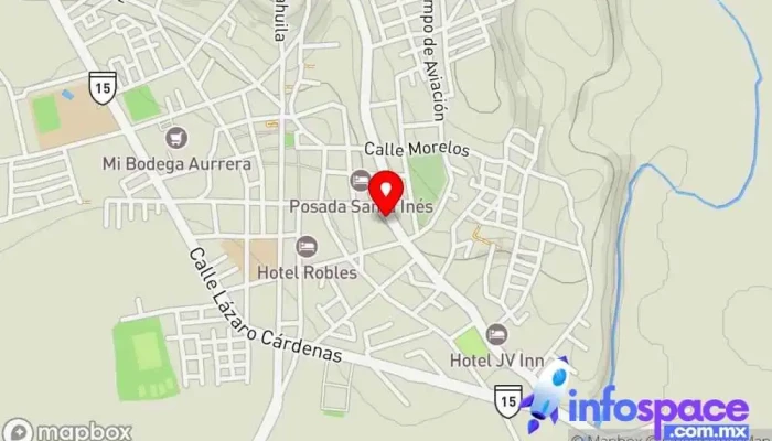 mapa de Terminal OCC Estación de autobuses en Putla Villa de Guerrero