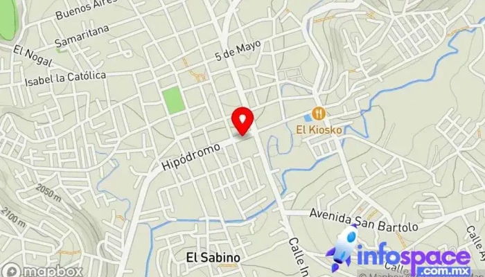 mapa de Terminal OCC Tlaxiaco Agencia de alquiler de autobuses en Tlaxiaco