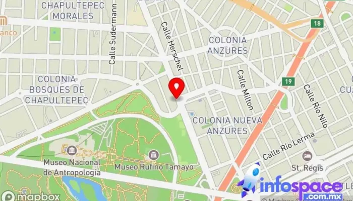 mapa de terminal peri sur Servicio de transporte en Miguel Hidalgo, Ciudad de México