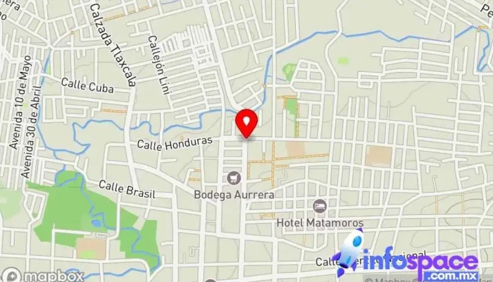 mapa de Terminal San José (Bochil - Puerto Cate) Servicio de transporte en San Cristóbal de las Casas