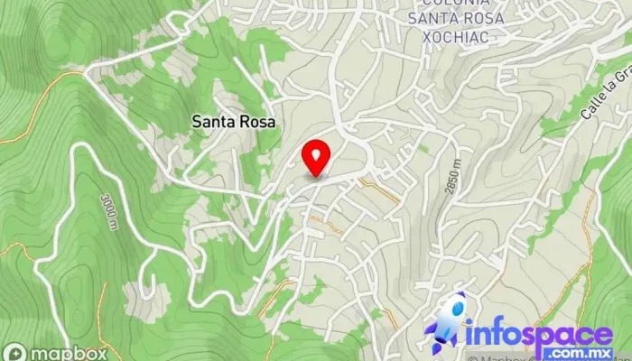 mapa de Terminal Santa Rosa Bus stop en Ciudad de México