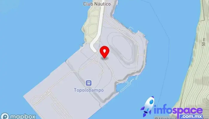 mapa de Terminal Transoceánica de Topolobampo Servicio de transporte en Topolobampo