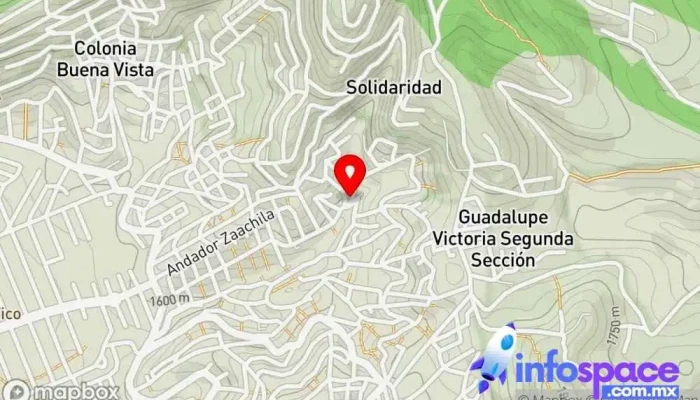 mapa de Terminal urbanos colonia la soledad Servicio de transporte en Oaxaca