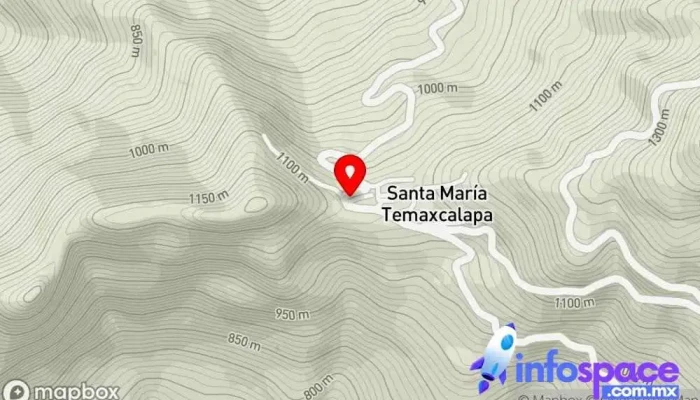 mapa de Teskali Networks Oficinas de empresa en Santa María Temaxcalapa