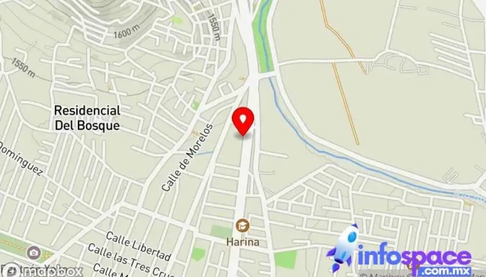 mapa de The Italian Coffee Company Cafetería, Restaurante de desayunos en Santa Cruz Xoxocotlán