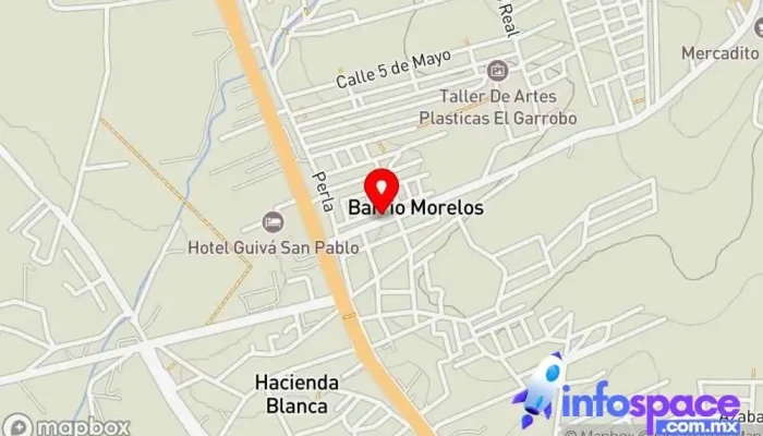 mapa de T&i XP Soporte y servicios informáticos en Barrio Morelos