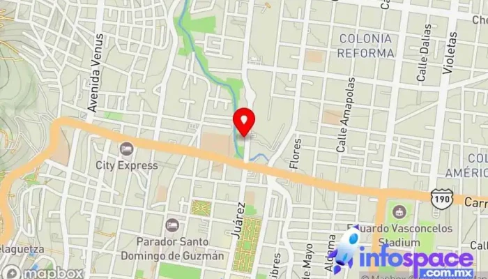 mapa de TICOMP Consultora informática en Oaxaca de Juárez
