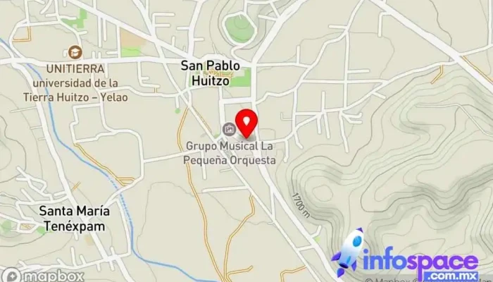 mapa de TICS Computación e Internet Soporte y servicios informáticos en San Pablo Huitzo