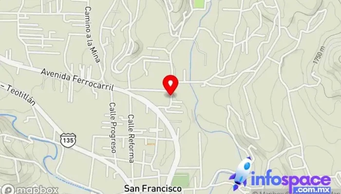 mapa de TLAYECO Oficinas de empresa en San Francisco Telixtlahuaca