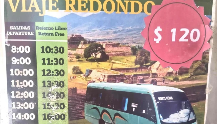 Transportaciones Turísticas Mitla - Oaxaca De Juárez