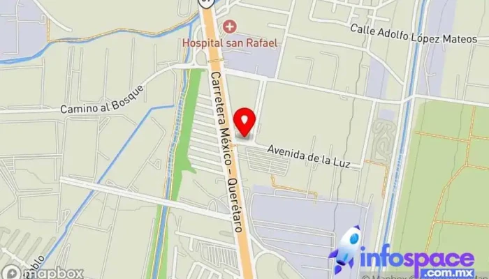 mapa de Transportes del Norte  en Cuautitlán Izcalli