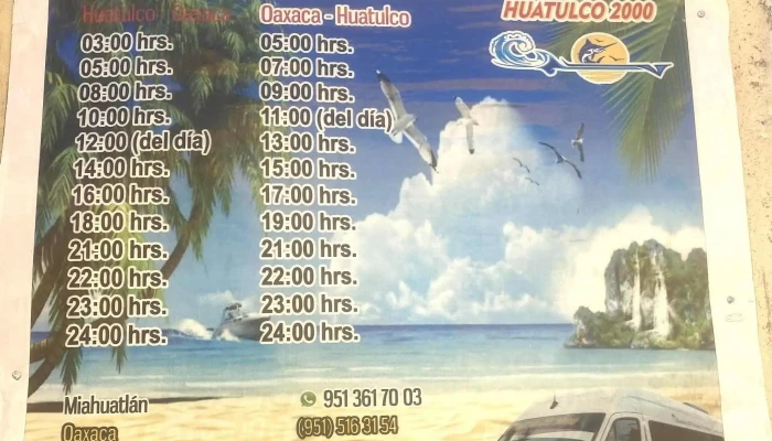 Transportes Maria Sabina Telefono - Oaxaca de Juárez