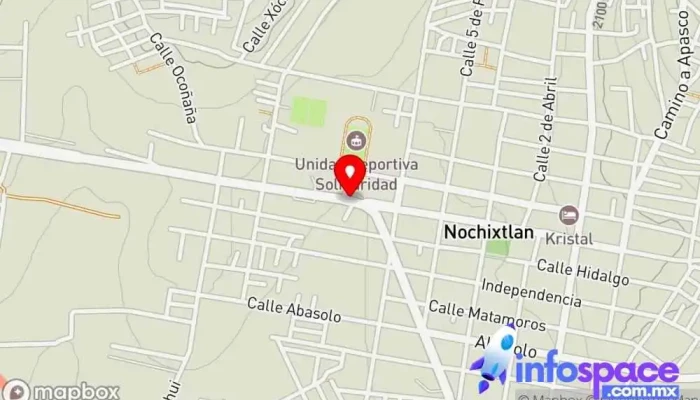 mapa de Transportes Turísticos de Nochixtlán Servicio de mensajería en Asunción Nochixtlán