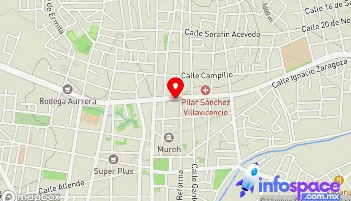 mapa de Transportes Turisticos El Flechador del Cielo S,A de C,V. Servicio de transporte en Heroica Cdad. de Huajuapan de León