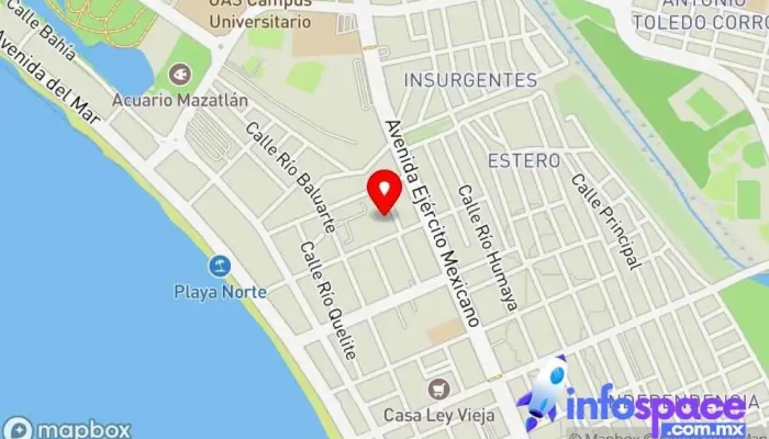 mapa de Transportes y Autobuses del Pacífico Empresa de autobuses en Mazatlán