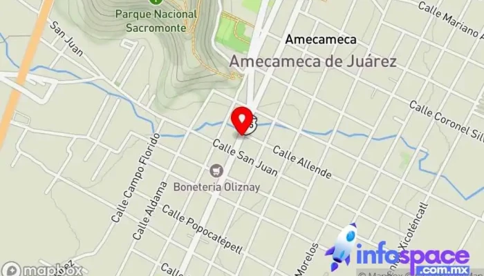 mapa de Tu Asesor en Contabilidad Contable, Oficinas de empresa en Amecameca de Juárez