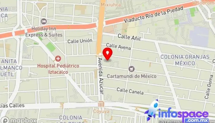 mapa de Tu Consultor iT Oficinas de empresa en Iztacalco, Ciudad de México