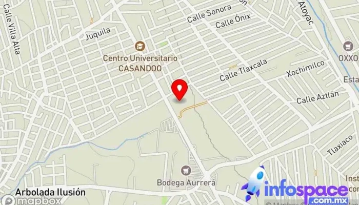 mapa de TYMO CYBER GAME Oficinas de empresa en Santa María Atzompa