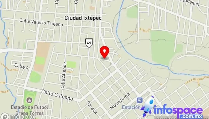 mapa de UDEV-IT S.A de C.V Centro de formación en Cdad. Ixtepec