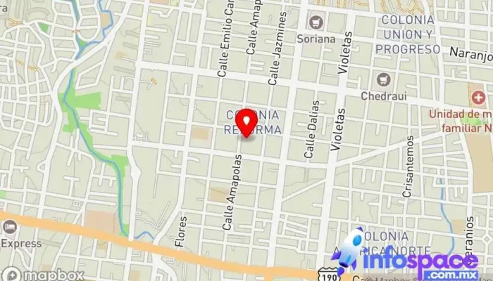 mapa de UP soluciones integrales Agencia de marketing, Business development service en Oaxaca de Juárez
