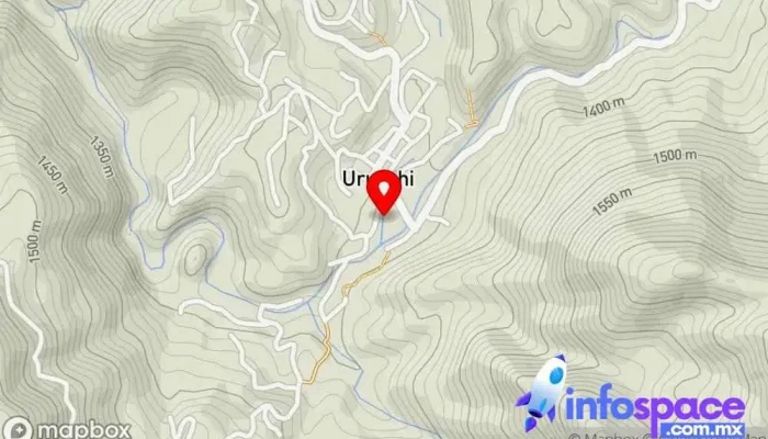 mapa de Uruachi  en Uruachi