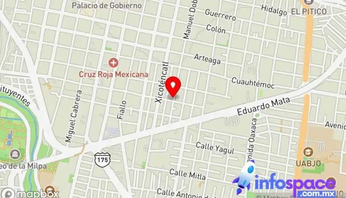 mapa de V VICIA Visión Corporativa Intellacount S.C Contable en Oaxaca de Juárez