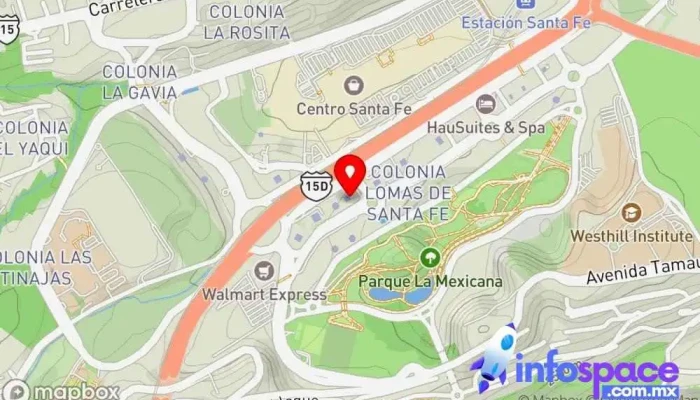 mapa de VALFRA IT CONSULTING Empresa de software en Cuajimalpa de Morelos, Ciudad de México