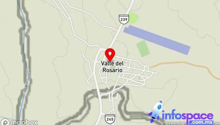 mapa de Valle del Rosario  en Valle del Rosario