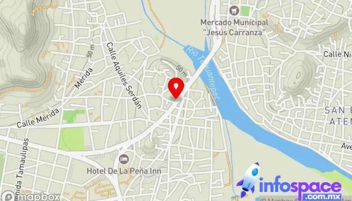 mapa de Viajes Scarulu Terminal Tehuantepec / Oaxaca Servicio de transporte en Santo <span class=