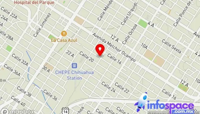 mapa de Victory Consultores Legales Abogado en Chihuahua