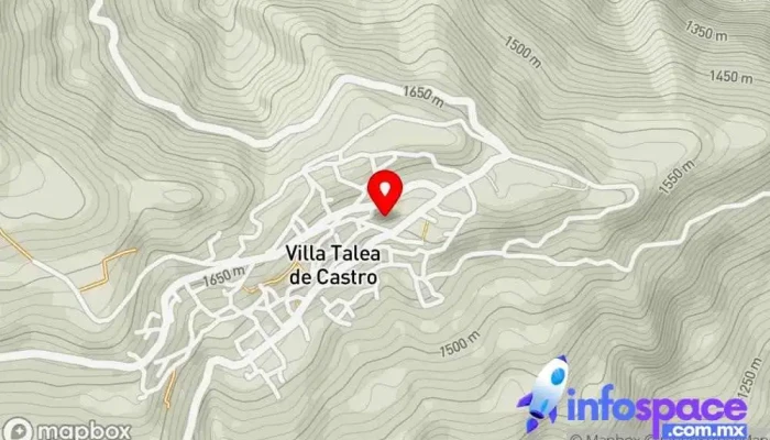mapa de Villa Talea de Castro  en Villa Talea de Castro
