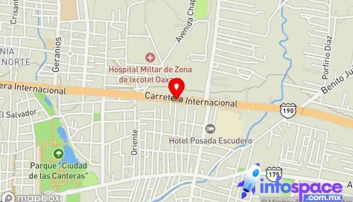 mapa de WEBSITE CORPORATIVO Diseñador de sitios web en Santa Lucía del Camino