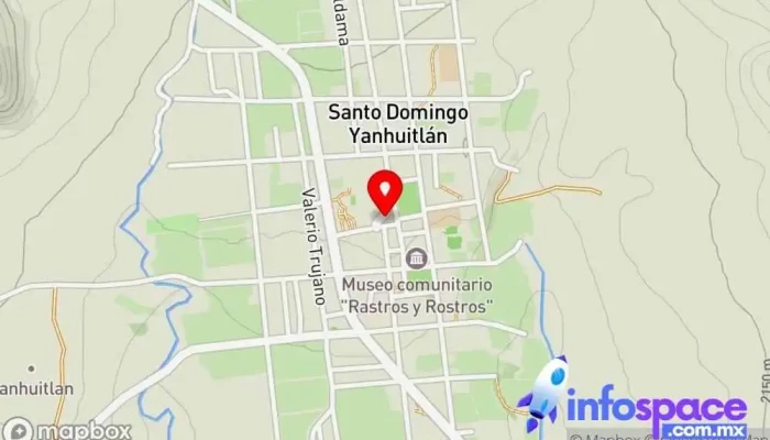 mapa de Xatatiahua Sociedad de viviendas en Santo Domingo Yanhuitlán