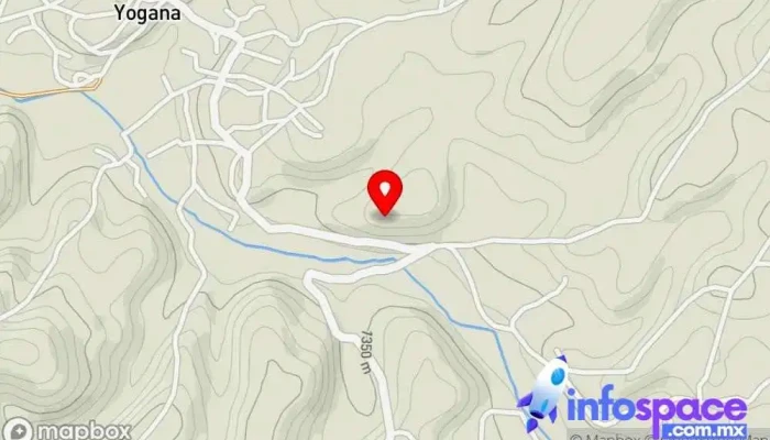 mapa de Yogana  en Oaxaca