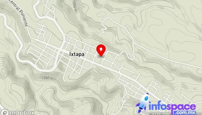 mapa de Zapotillo Chiapas Zona de senderismo en Merced