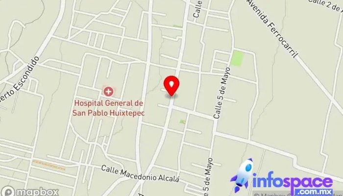 mapa de Zona-Tec Soluciones técnicas y digitales. Consultora informática en San Pablo Huixtepec